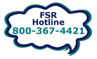 FSR Hotline - 800.367.4421